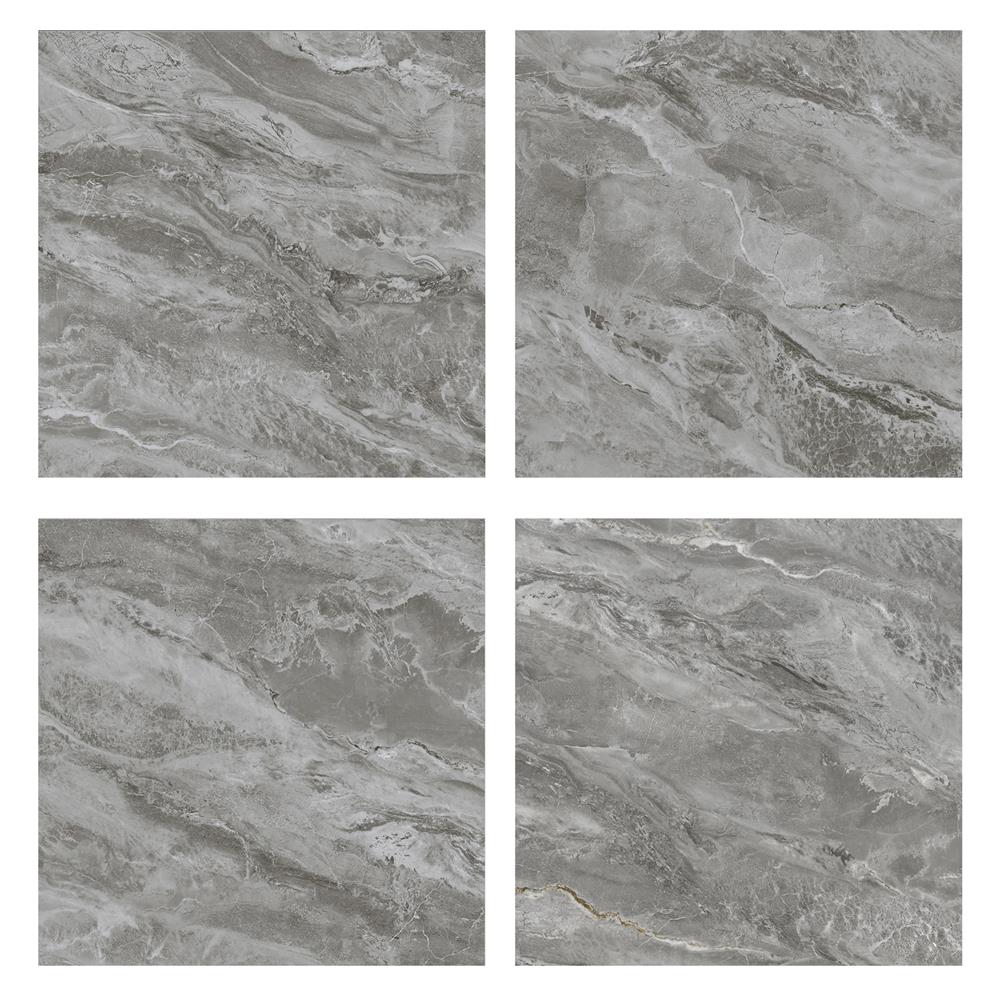 กระเบื้องพื้น 50x50 ซม. TARA บุญสิน เทาเข้ม A 1 ตร.ม.