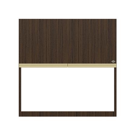ตู้แขวนคว่ำจาน JUPITER JUVENTAS DARK TEAK 80x80 ซม._0