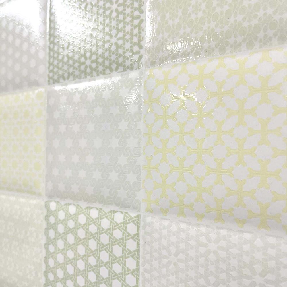 กระเบื้องผนัง 10x16 นิ้ว SOSUCO ศาลายา เขียว A 1 ตร.ม.