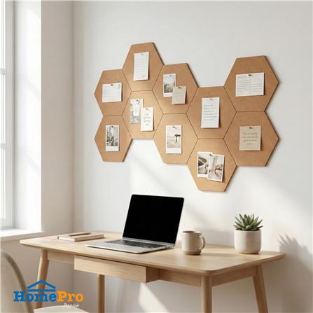 สติ๊กเกอร์บอร์ด HOME LIVING STYLE 15x17 ซม. สีน้ำตาล_7