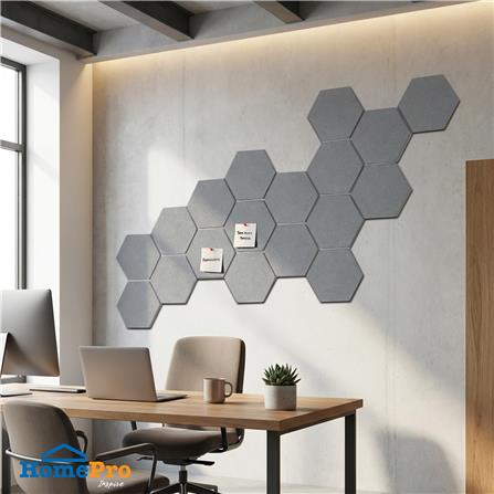 สติ๊กเกอร์บอร์ด HOME LIVING STYLE 15x17 ซม. สีเทา_3