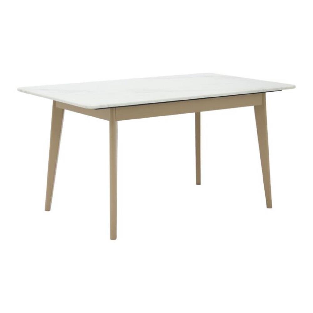 โต๊ะอาหาร SB FURNITURE FREDRIC 19232561 150 ซม. สีขาว