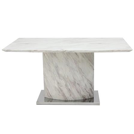 โต๊ะทานข้าว SB FURNITURE FESTO 19130123 150 ซม. สีขาว_1