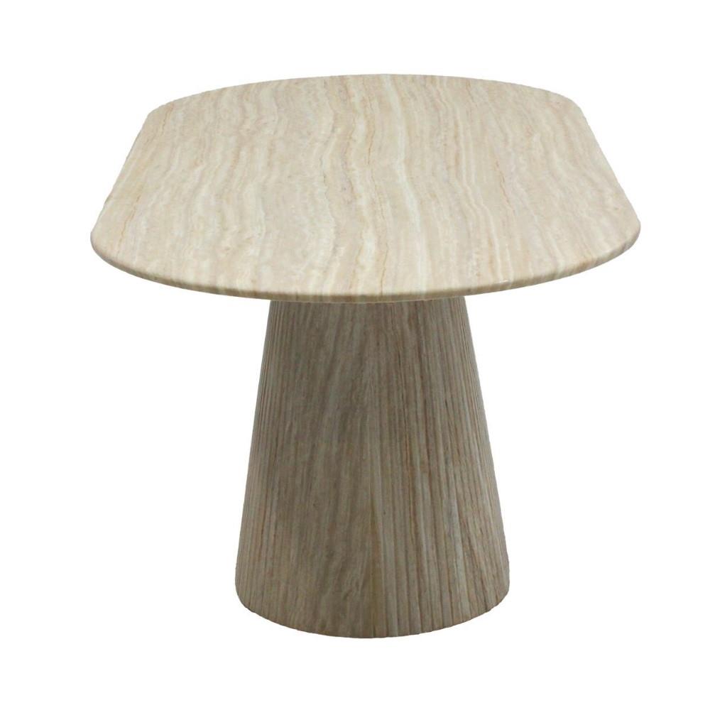 โต๊ะทานข้าว SB FURNITURE HADAYLY 19235555 180 ซม. สีครีม