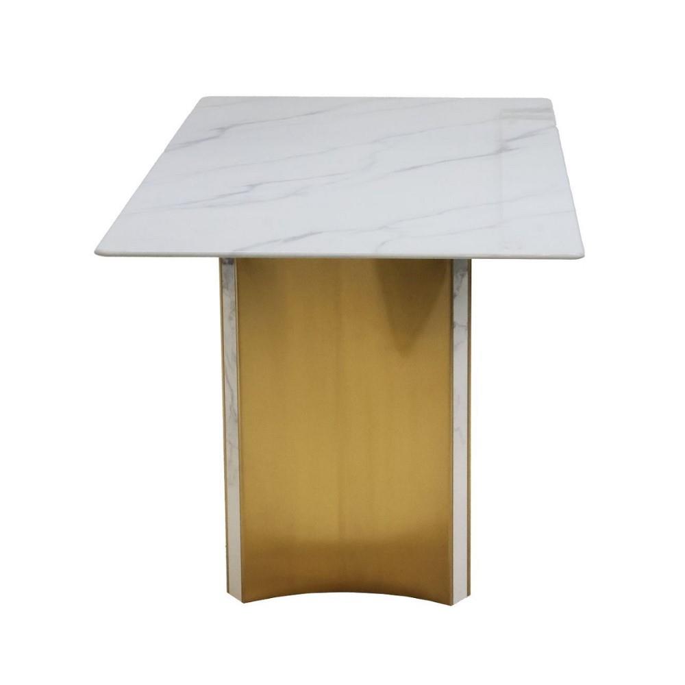 โต๊ะทานข้าว SB FURNITURE HEZRON 19233867 160 ซม. สีขาว