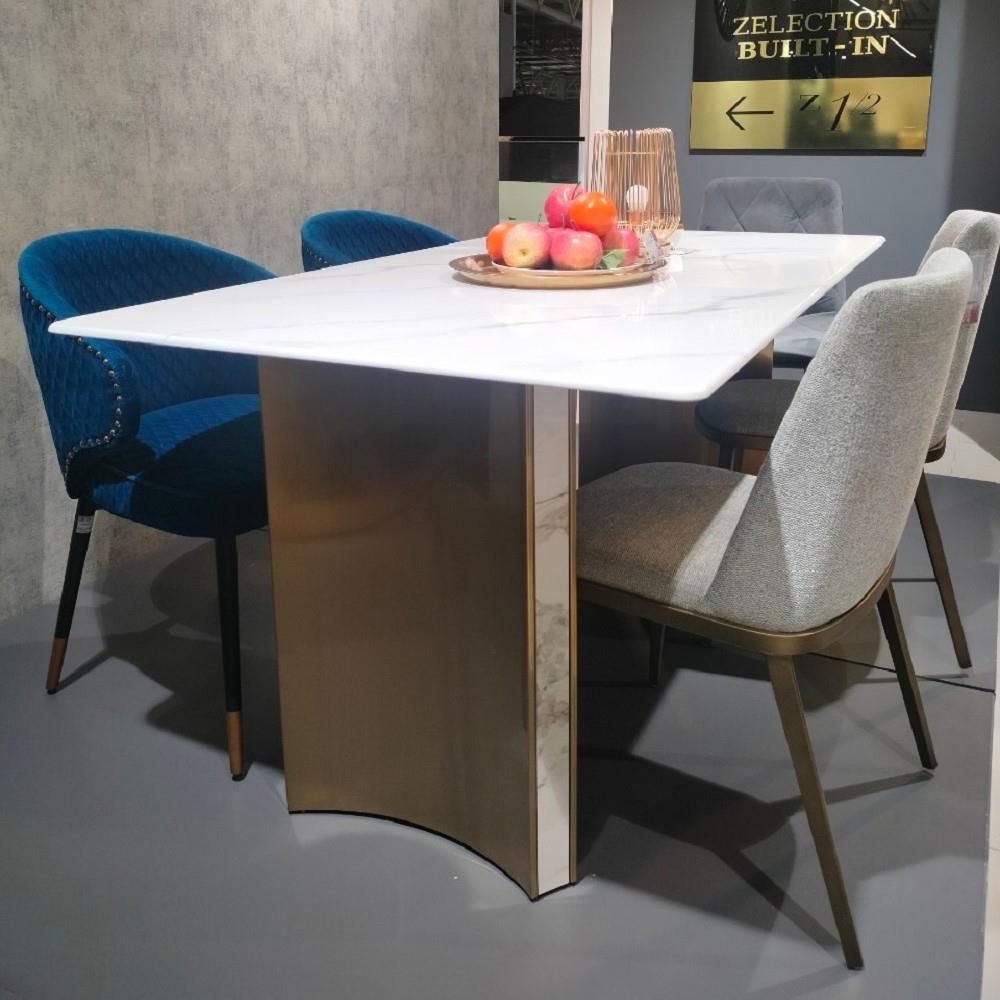 โต๊ะทานข้าว SB FURNITURE HEZRON 19233867 160 ซม. สีขาว