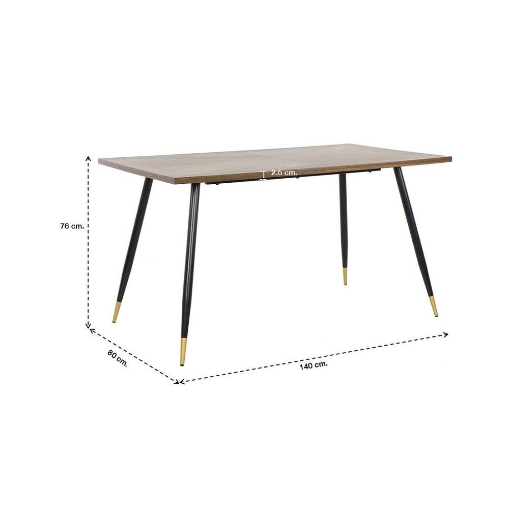 โต๊ะทานข้าว SB FURNITURE TARISH 19199467 140 ซม. สีน้ำตาล