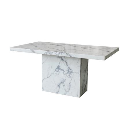 โต๊ะทานข้าว SB FURNITURE FLATTINUM 19068873 160 ซม. สีขาว_0