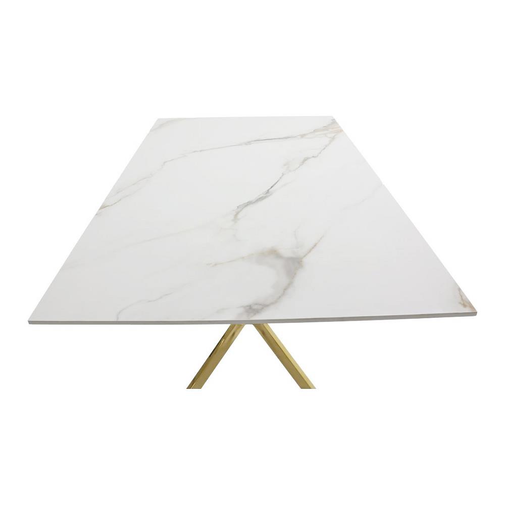 โต๊ะทานข้าว SB FURNITURE LISVIE 19238354 160 ซม. สีขาว