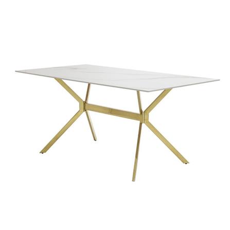 โต๊ะทานข้าว SB FURNITURE LISVIE 19238354 160 ซม. สีขาว_0