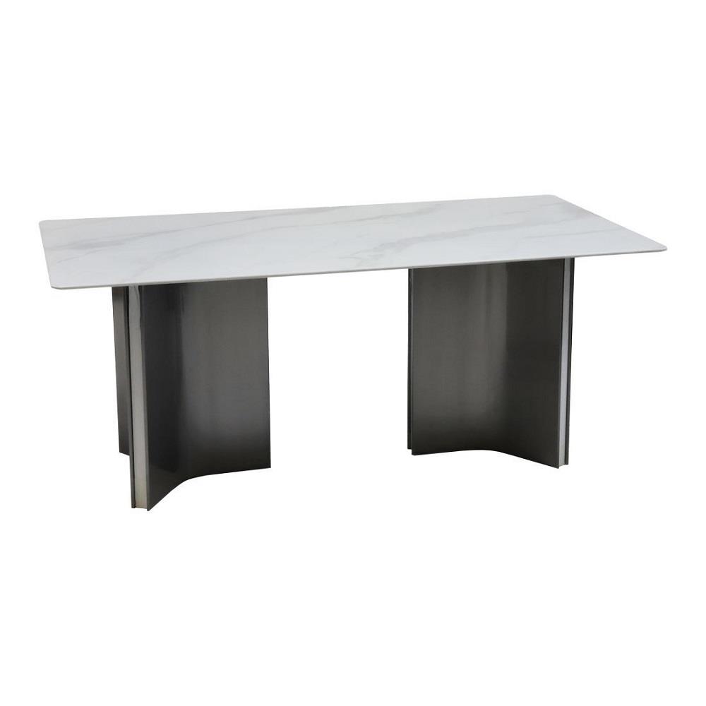 โต๊ะทานข้าว SB FURNITURE HICKO 19233868 181 ซม. สีขาว