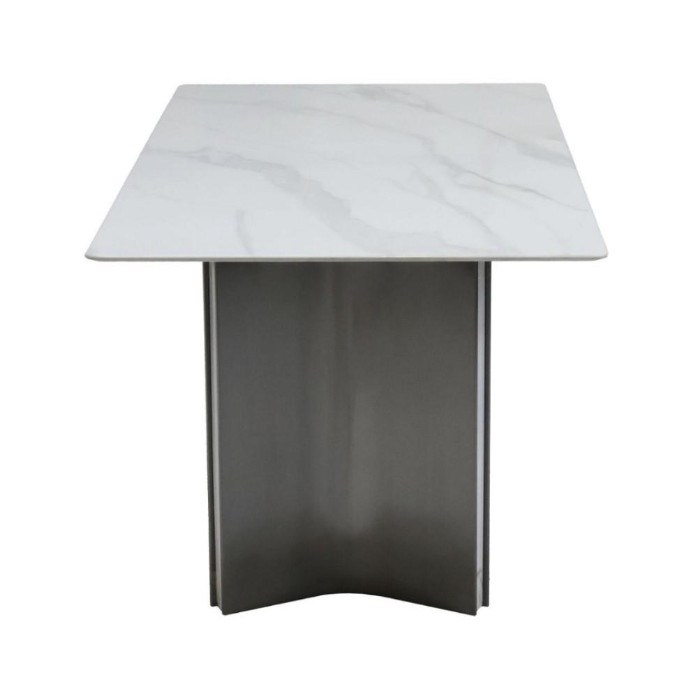 โต๊ะทานข้าว SB FURNITURE HICKO 19233868 181 ซม. สีขาว