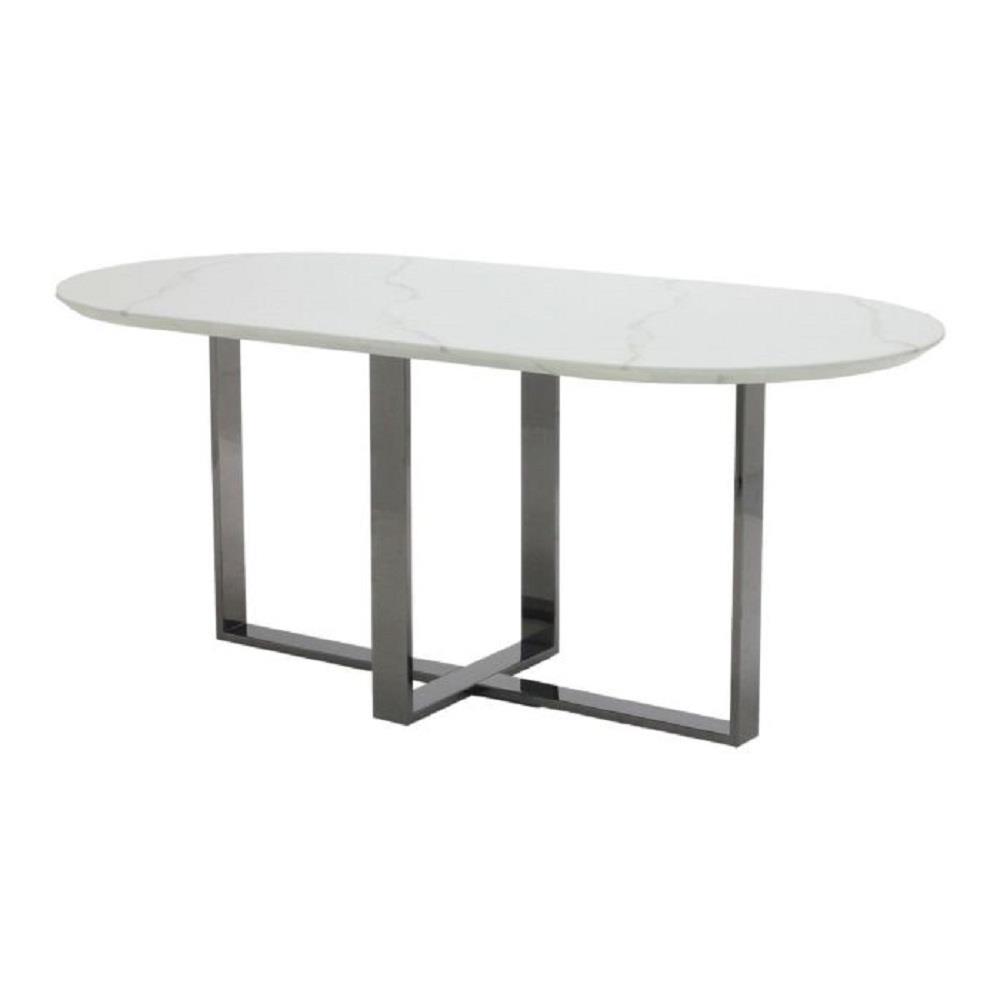 โต๊ะทานข้าว SB FURNITURE SESANY 19235383 180 ซม. สีขาว