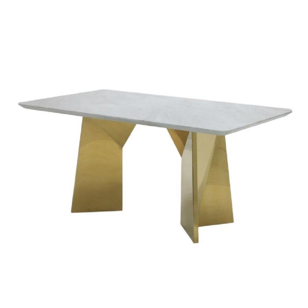 โต๊ะทานข้าว SB FURNITURE SAVINA 19235384 160 ซม. สีขาว