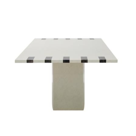 โต๊ะทานข้าว SB FURNITURE FERICO 19225520 210 ซม. สีครีม_2