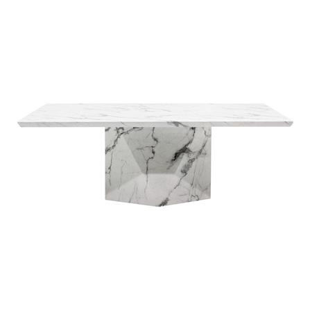 โต๊ะทานข้าว SB FURNITURE ACTORY 19152505 210 ซม. สีขาว_1