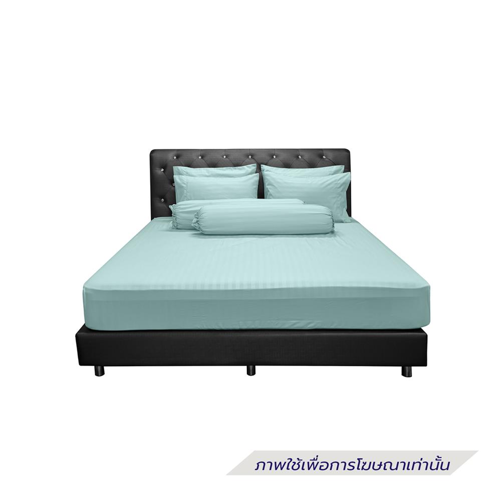 ชุดผ้าปูที่นอน 5 ฟุต (ชุด 6 ชิ้น) PICASSO CLASSIC STYLE IRIS สี GREENMINT