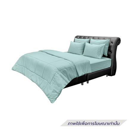ชุดผ้าปูที่นอน 5 ฟุต (ชุด 6 ชิ้น) PICASSO CLASSIC STYLE IRIS สี GREENMINT_1