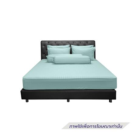 ชุดผ้าปูที่นอน 5 ฟุต (ชุด 6 ชิ้น) PICASSO CLASSIC STYLE IRIS สี GREENMINT_2