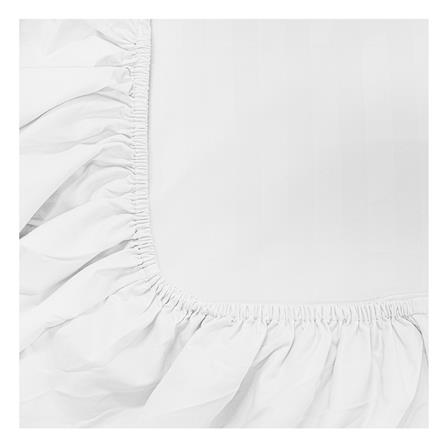 ชุดผ้าปูที่นอน 5 ฟุต (ชุด 6 ชิ้น) PICASSO CLASSIC STYLE IRIS สี WHITE_4