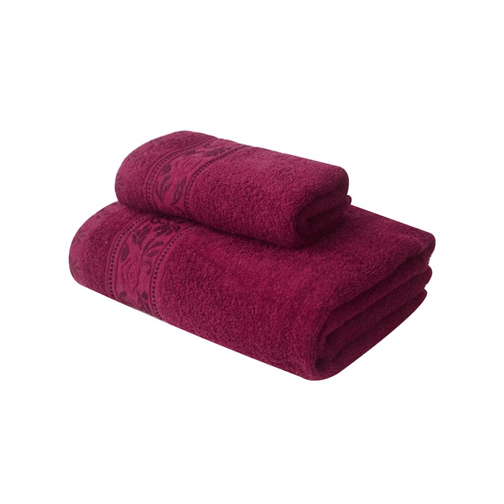 ผ้าขนหนู GIFT SET FROLINA ROSE GALA สี RED