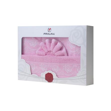 ผ้าขนหนู GIFT SET FROLINA BLISS ROSE สี PINK_3
