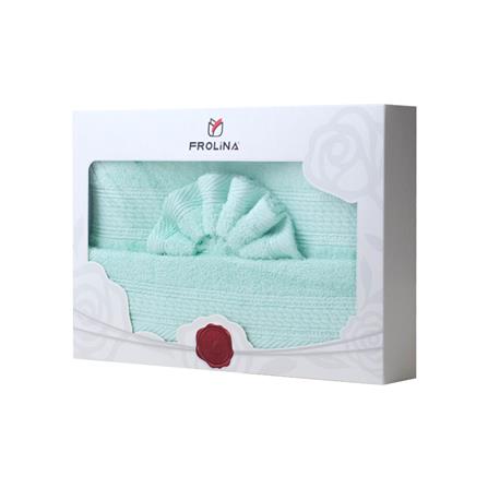 ผ้าขนหนู GIFT SET FROLINA MILD LOOP สี GREEN_3