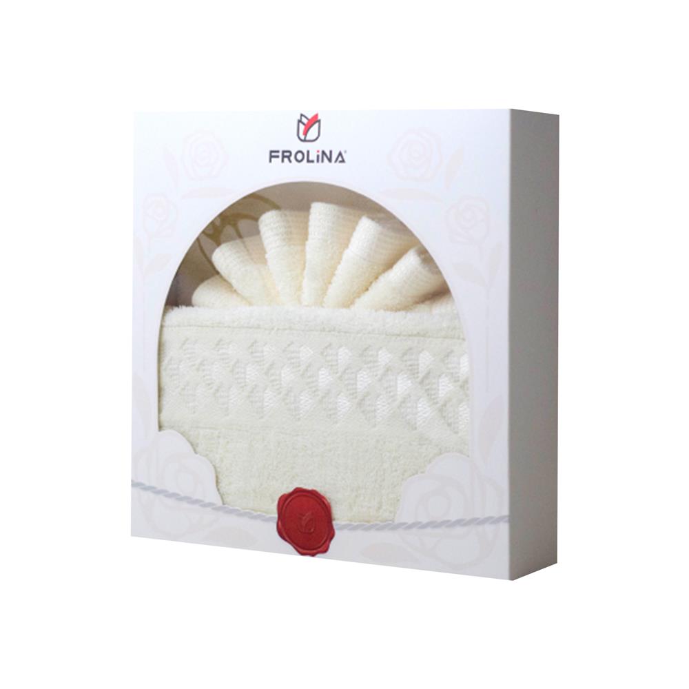 ผ้าขนหนู GIFT SET FROLINA LOVE NOTE สี YELLOW