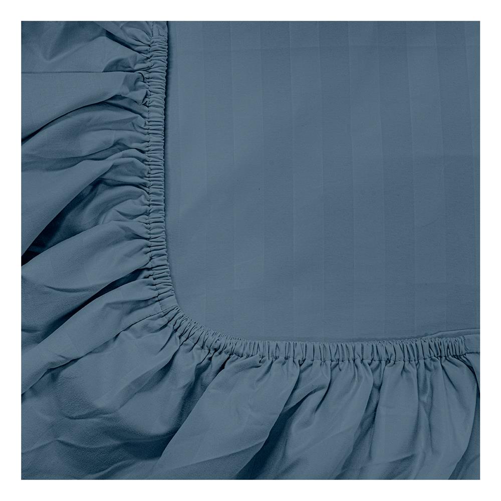 ชุดผ้าปูที่นอน 5 ฟุต (ชุด 6 ชิ้น) PICASSO CLASSIC STYLE IRIS สี SEA BLUE