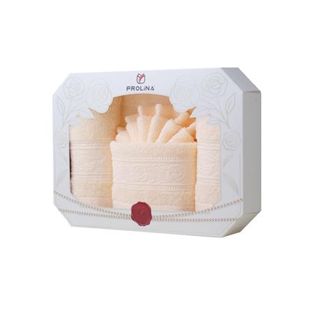 ผ้าขนหนู GIFT SET FROLINA ROSE GALA สี ORANGE_3