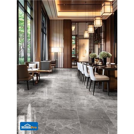 กระเบื้องพื้นพอร์ซเลน 60x60 ซม. DURAGRES โจเซฟิน เทาเข้ม A 1.44 ตร.ม._3