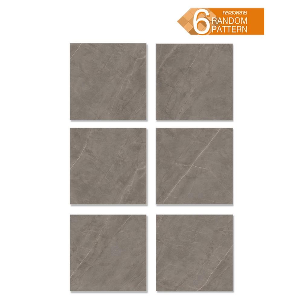 กระเบื้องพื้นพอร์ซเลน 60x60 ซม. DURAGRES อโมริโน่ น้ำตาล A 1.44 ตร.ม.