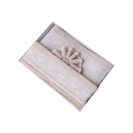 ผ้าขนหนู GIFT SET FROLINA BLISS ROSE สี BROWN_2