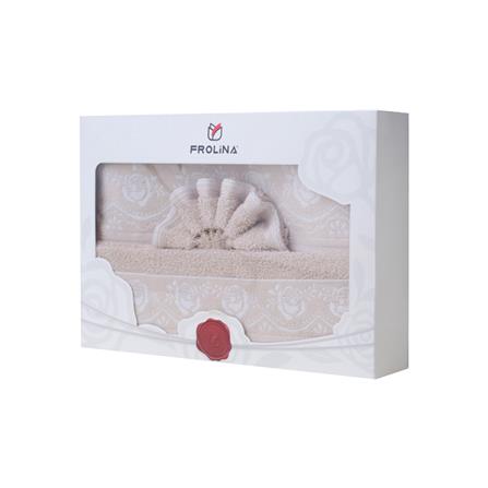 ผ้าขนหนู GIFT SET FROLINA BLISS ROSE สี BROWN_3