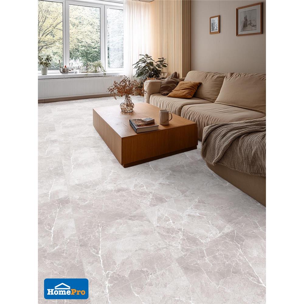 กระเบื้องพื้นพอร์ซเลน 60x60 ซม. DURAGRES โจเซฟิน เทา A 1.44 ตร.ม.