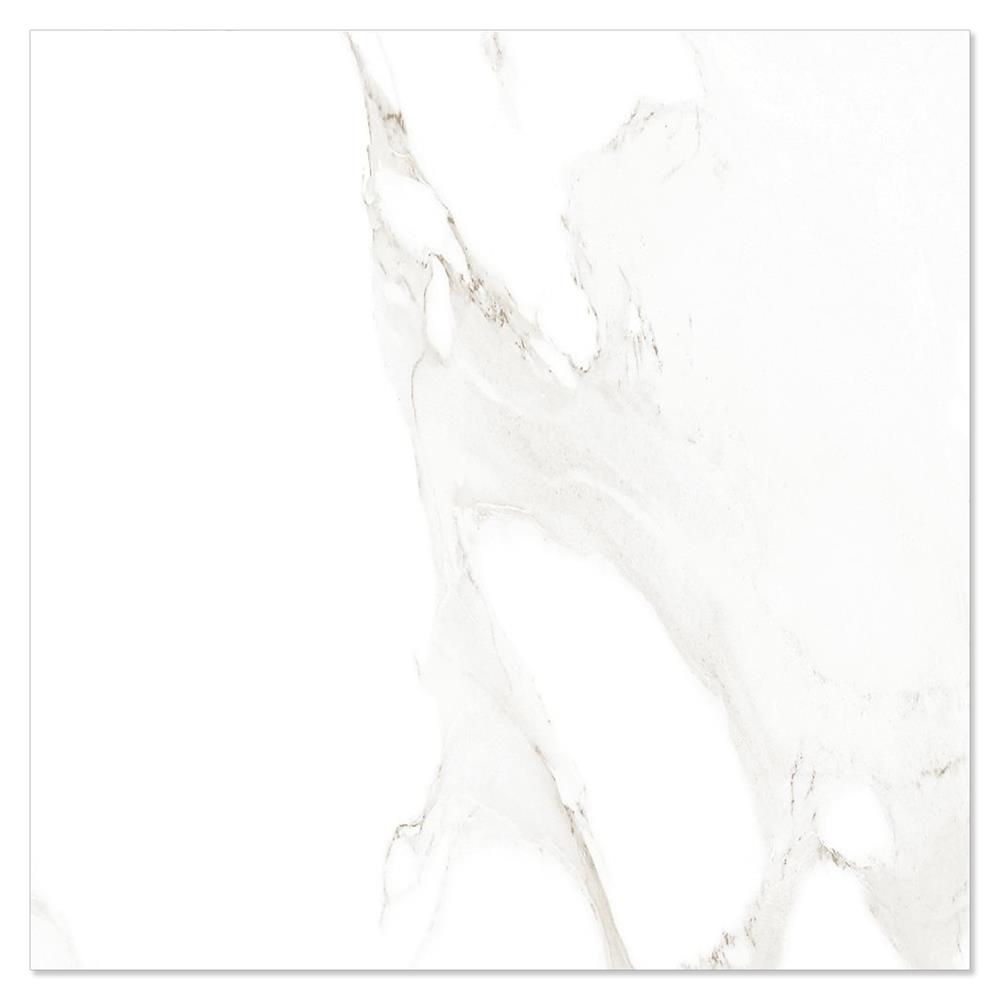 กระเบื้องพื้นพอร์ซเลน 60x60 ซม. DURAGRES อัลวิโน่ ขาว A 1.44 ตร.ม.