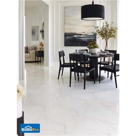 กระเบื้องพื้นพอร์ซเลน 60x60 ซม. DURAGRES อัลวิโน่ ขาว A 1.44 ตร.ม._4