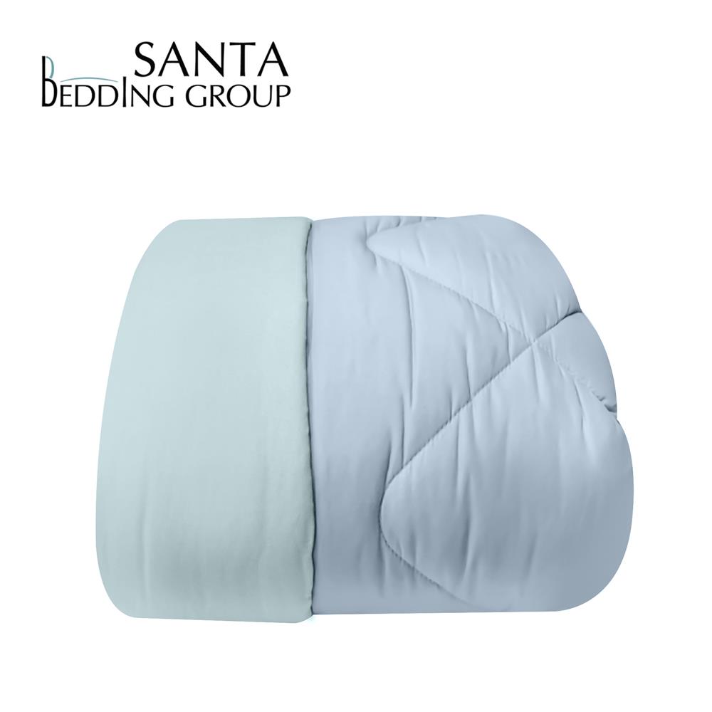 ผ้านวม SANTA BEDDING 100x90 นิ้ว สี LIGHT BLUE/LIGHT GREEN