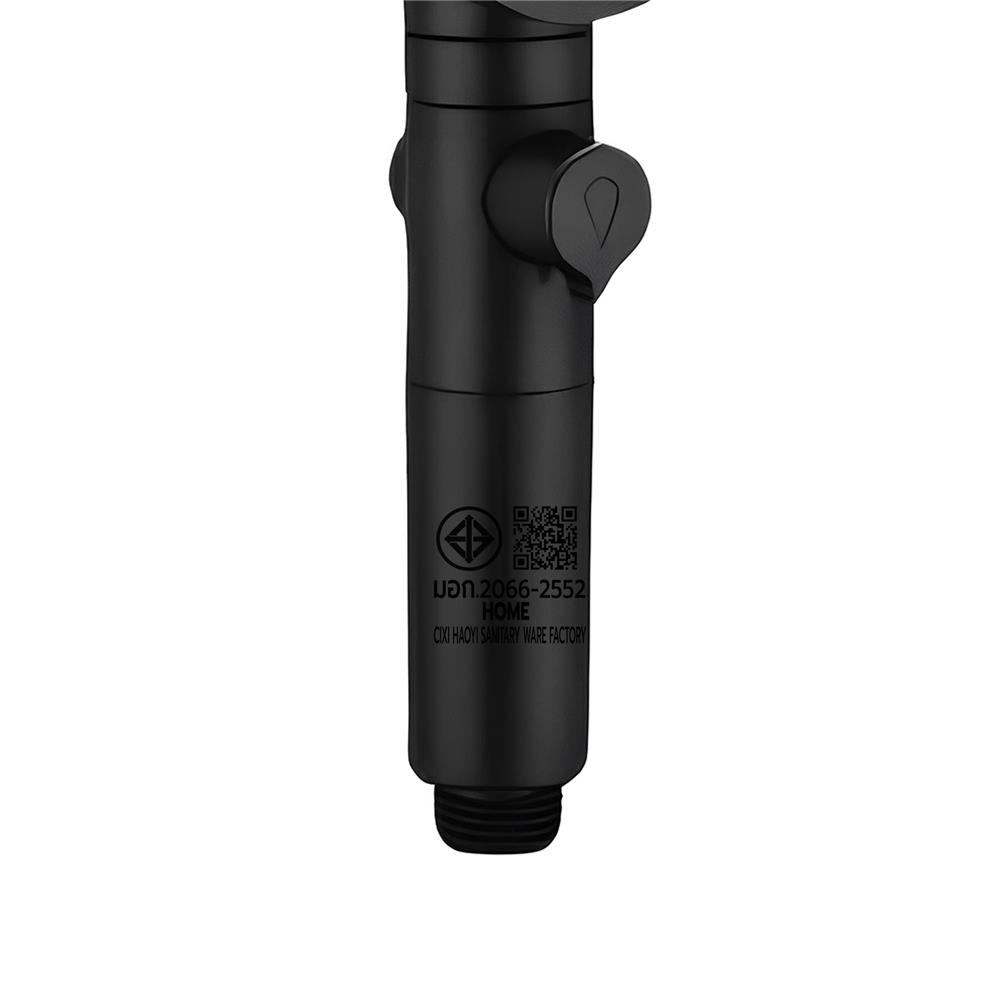 ชุดฝักบัวสายอ่อน 3 ระดับ MOYA MY-8116 สีดำ