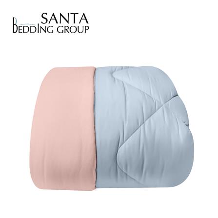 ผ้านวม SANTA BEDDING 70x90 นิ้ว สี LIGHT BLUE/PINK_0