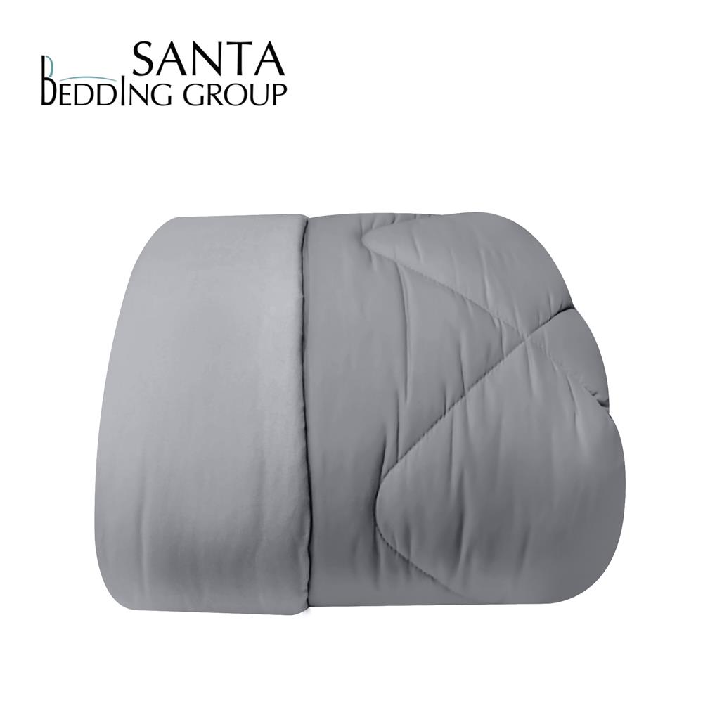 ผ้านวม SANTA BEDDING 70x90 นิ้ว สี LIGHT GREY/DARK GREY