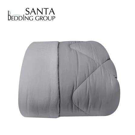 ผ้านวม SANTA BEDDING 70x90 นิ้ว สี LIGHT GREY/DARK GREY_0