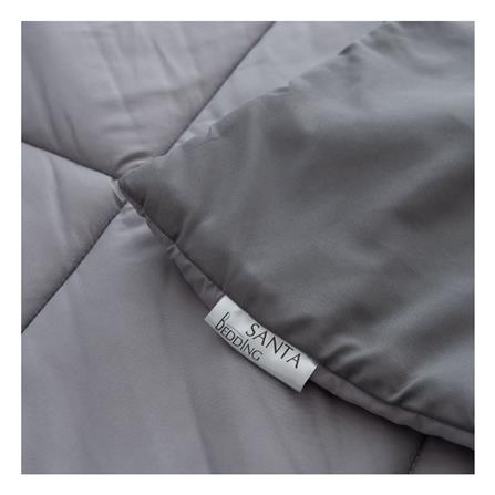 ผ้านวม SANTA BEDDING 70x90 นิ้ว สี LIGHT GREY/DARK GREY_1
