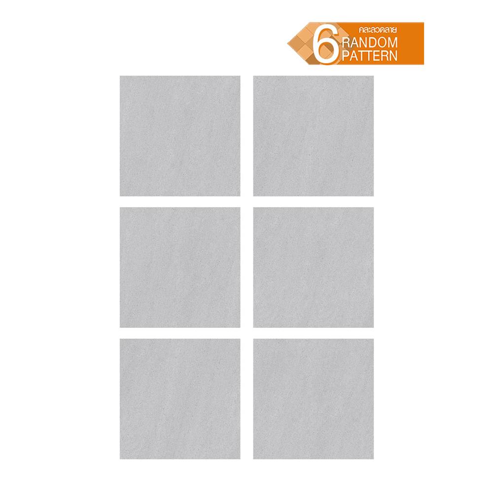 กระเบื้องพื้น 60x60 ซม. COTTO อาเวลลิโน่ เทา PM 1.44 ตร.ม.