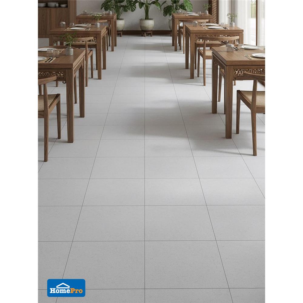 กระเบื้องพื้น 60x60 ซม. COTTO อาเวลลิโน่ เทา PM 1.44 ตร.ม.