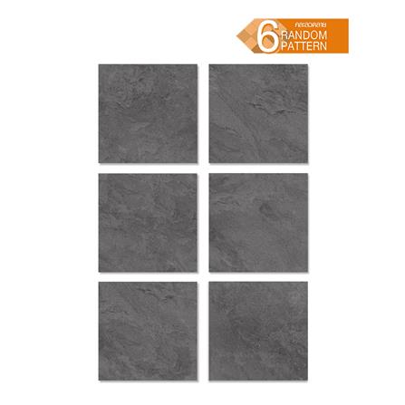 กระเบื้องพื้นพอร์ซเลน 60x60 ซม. COTTO ซานโตรินี เทาเข้ม R11 PM 1.44 ตร.ม._1