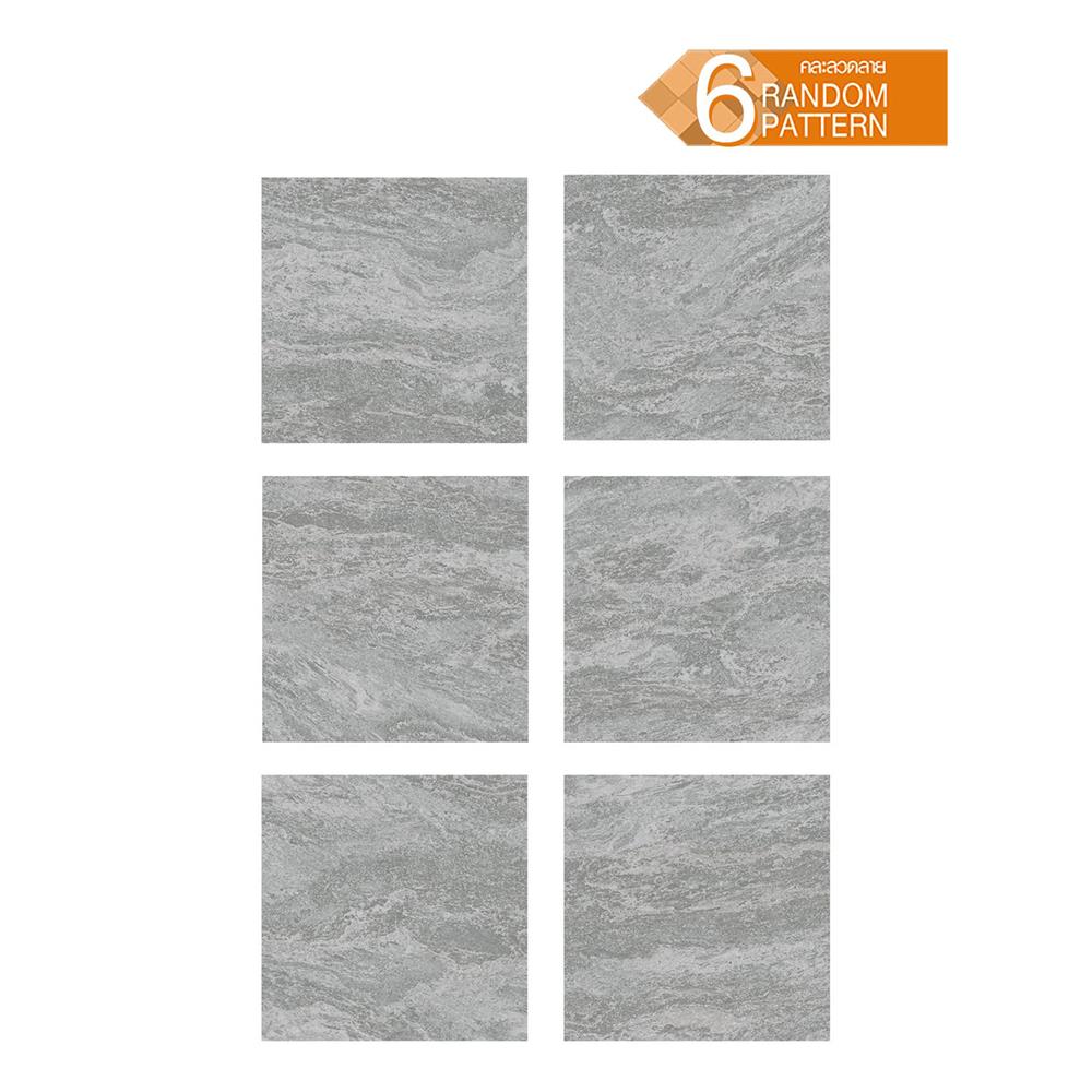 กระเบื้องพื้นพอร์ซเลน 60x60 ซม. COTTO โอลีอันเดอร์ เทาอ่อน PM 1.44 ตร.ม.