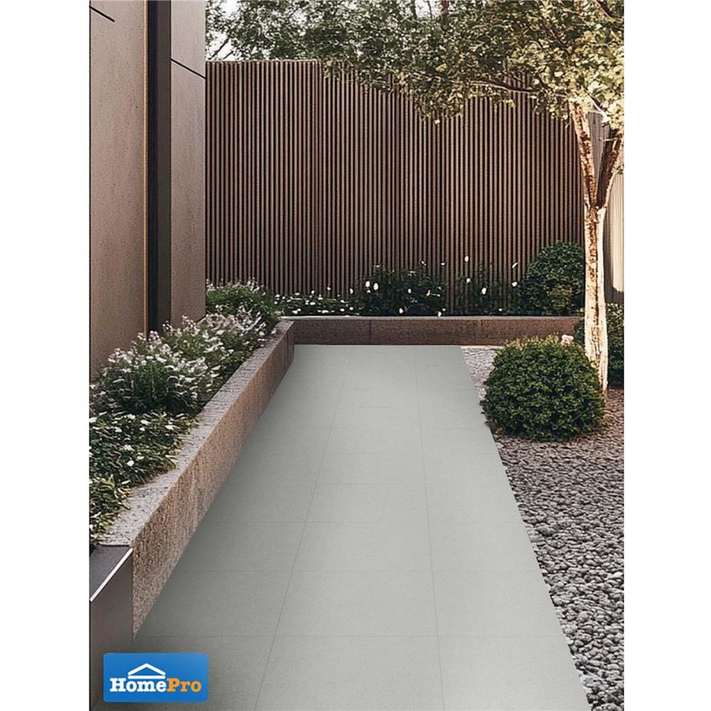 กระเบื้องพื้นพอร์ซเลน 60x60 ซม. DURAGRES ร็อคเซีย เทา A 1.44 ตร.ม.