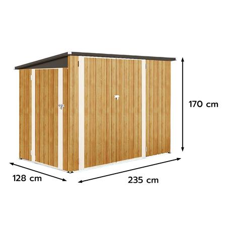 บ้านเก็บของกลางแจ้ง SPRING HUNTER 235x128 ซม._2