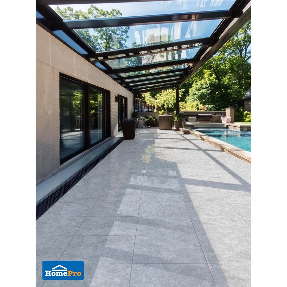 กระเบื้องพื้นพอร์ซเลน 60x60 ซม. DURAGRES อาร์เทค เทา A 1.44 ตร.ม.